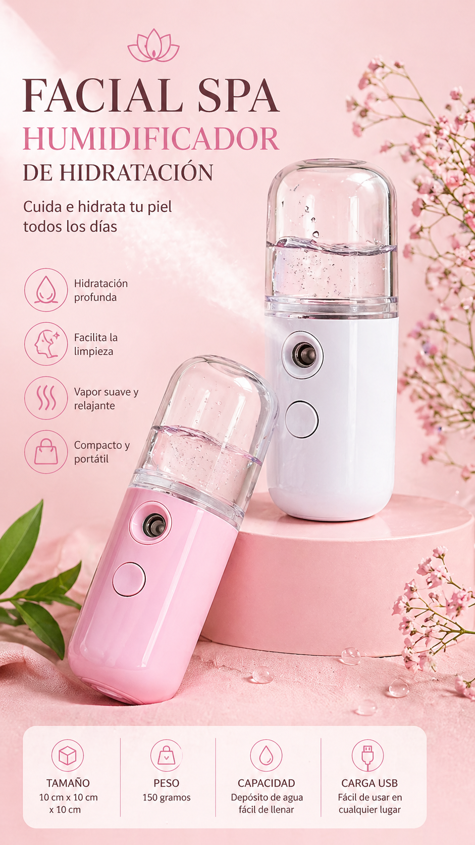 Piel Radiante en Segundos: Tu Spa Facial en Casa 💧