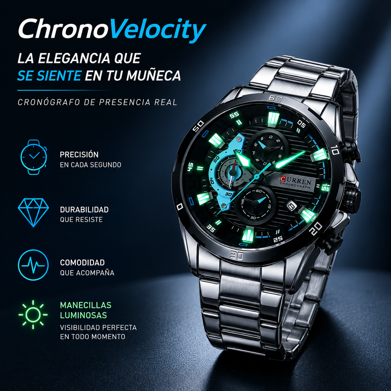 ChronoVelocity™ – La precisión hecha estilo
